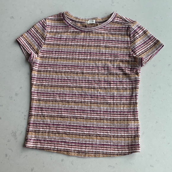 GARAGE Stripped Crop Top - Picture 3 of 5